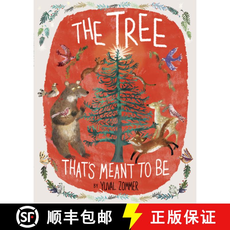【3-4周达】The Tree That's Meant to Be: A Christmas Book for Kids [9780593119679]