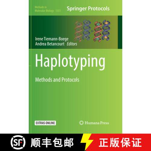 【3-4周达】Haplotyping : Methods and Protocols (Softcover reprint of the original 1st ed. 2017) [9781493982912]