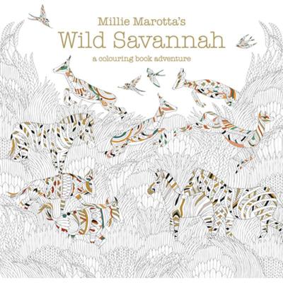 【4周达】Millie Marotta's Wild Savannah: a colouring book adventure [9781849943284]