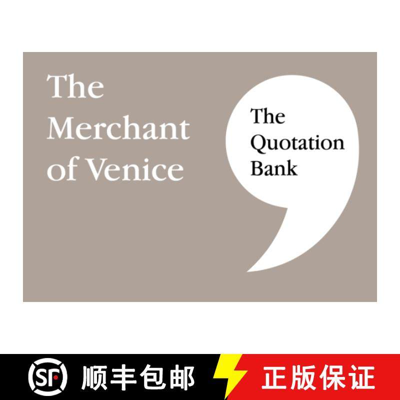 【3-4周达】Quotation Bank: The Merchant of Venice GCSE Revision and Study Guide for English Literatur... [9780995608689]