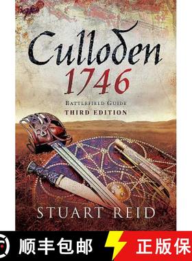 【3-4周达】Culloden: 1746: Battlefield Guide: Third Edition [9781526739735]