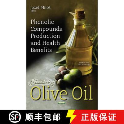 【3-4周达】精装 Handbook of Olive Oil: Phenolic Compounds, Production and Health Benefits [9781536123562]