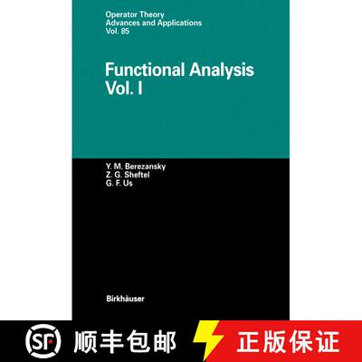 【3-4周达】Functional Analysis : Vol. I [9783034899390]