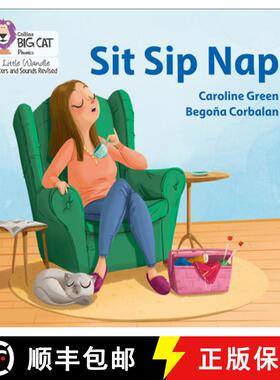 【3-4周达】Big Cat Phonics for Little Wandle Letters and Sounds Revised - Sit Sip Nap: Phase 2 [9780008502584]