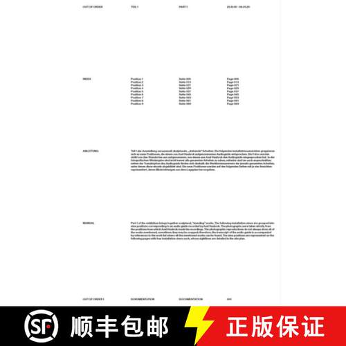 【3-4周达】Out of Order: Works from the Haubrok Collection, Parts 1 & 2 [9783903320536]