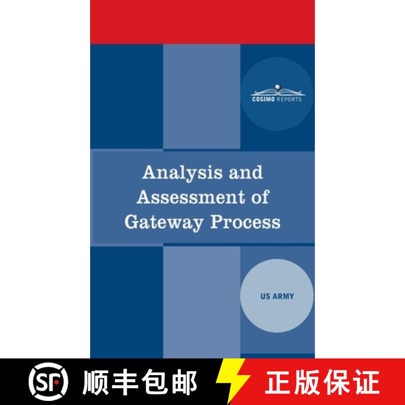 【3-4周达】Analysis and Assessment of Gateway Process [9781646797622]