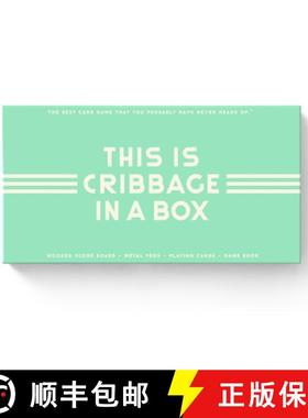 【3-4周达】Cribbage In A Box Cribbage Game Set [9780735377042]