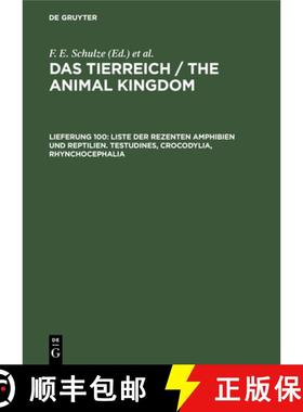 预订 Liste der rezenten Amphibien und Reptilien. Testudines, Crocodylia, Rhynchocephalia [9783112420911]