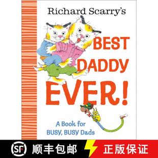 Scarry Daddy Richard Busy 9780593898758 for 4周达 Ever Best Dads Book