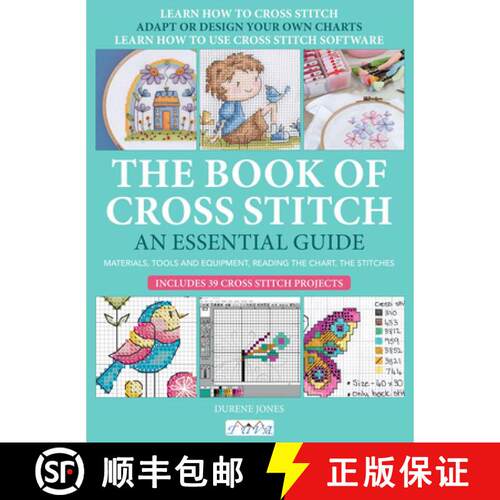 【3-4周达】The Book of Cross Stitch – An Essential Guide [9786057834539]