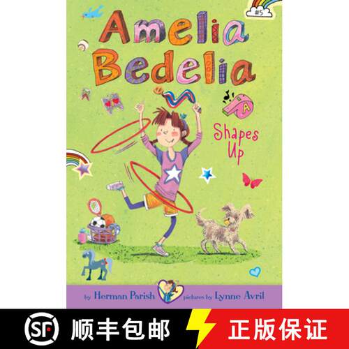 【3-4周达】精装 Amelia Bedelia Shapes Up: #5 [9781098251062]