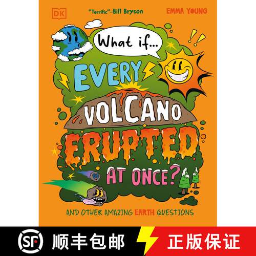 【3-4周达】精装 What If... Every Volcano Erupted at Once?: And Other Amazing Earth Questions [9780593972052]