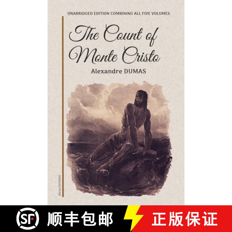 预订 The Count of Monte Cristo: Unabridged edition combining all five volumes [9782384554133]