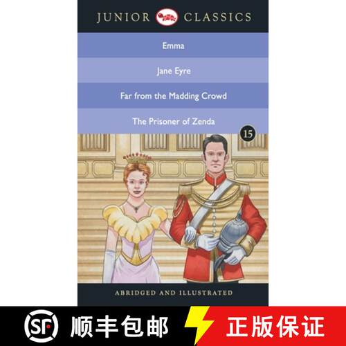 【3-4周达】Junior Classic - Book 15 (Emma, Jane Eyre, Far from the Madding Crowd, The Prisoner of Zen... [9788129138996]