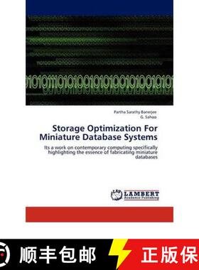 预订 Storage Optimization for Miniature Database Systems [9783847374527]