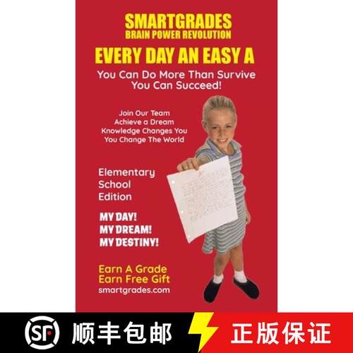 【3-4周达】EVERY DAY AN EASY A Study Skills (Elementary School Edition Paperback) SMARTGRADES BRAIN P... [9781885872944]