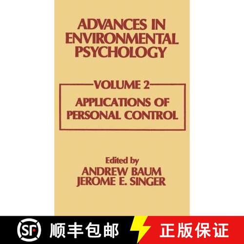 【3-4周达】精装 Advances in Environmental Psychology: Volume 2: Applications of Personal Control - Ad... [9780898590180]