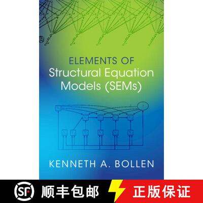 【3-4周达】精装 Elements of Structural Equation Models (Sems) [9781009312820]