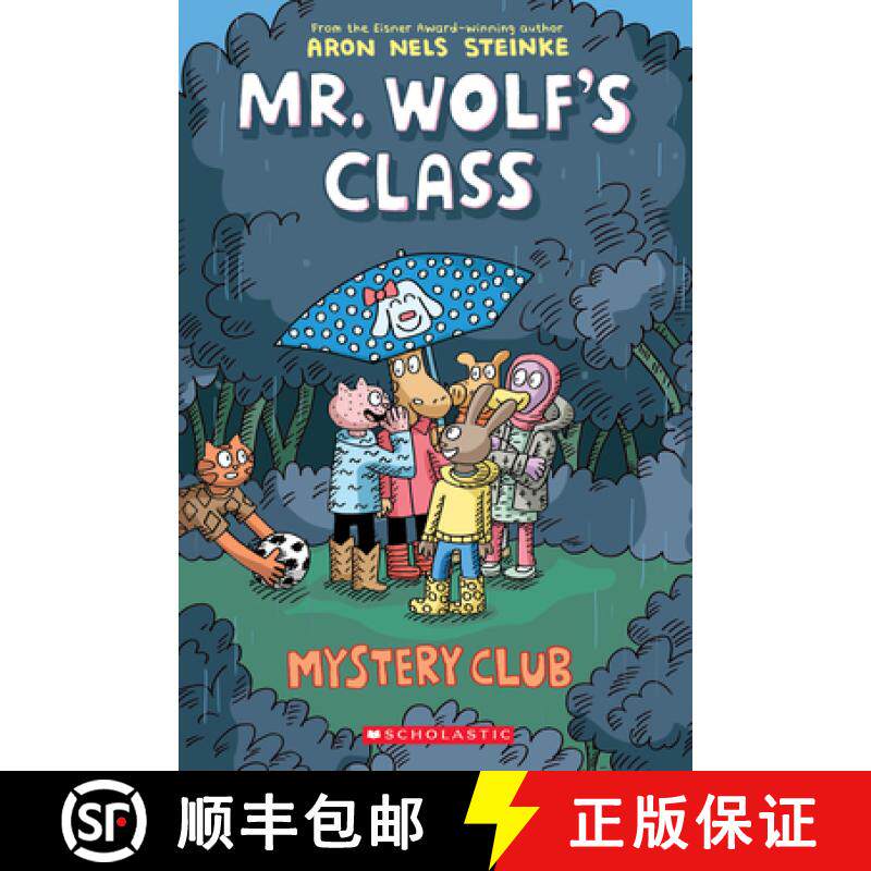 【3-4周达】Mystery Club: A Graphic Novel (Mr. Wolf's Class #2): Volume 2 [9781338047738]图片