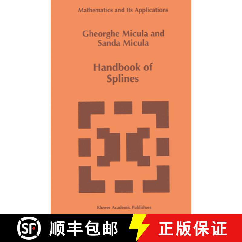【3-4周达】Handbook of Splines [9780792355038]