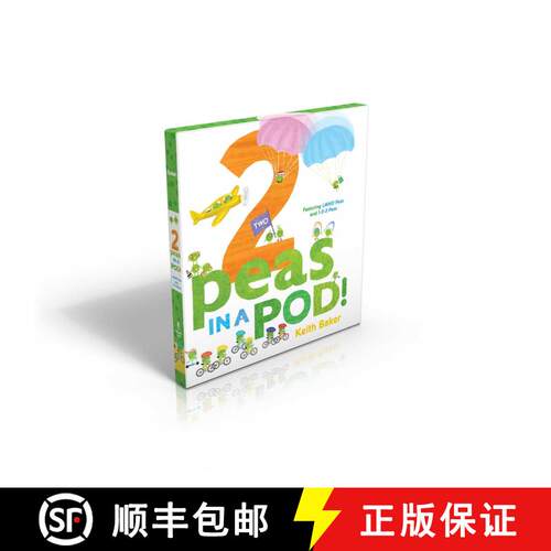 【3-4周达】精装 2 Peas in a Pod! (Boxed Set): LMNO Peas; 1-2-3 Peas (Boxed Set) [9781442499911]