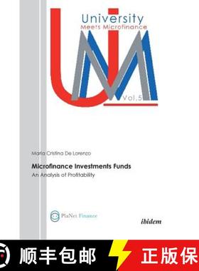 【3-4周达】Microfinance Investment Funds: An analysis of profitability: An analysis of profitability. [9783838202518]