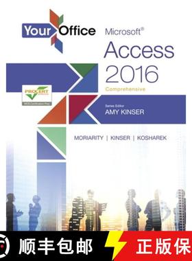 【3-4周达】Your Office: Microsoft Access 2016 Comprehensive [9780134479552]