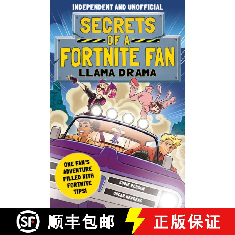 【3-4周达】Secrets of a Fortnite Fan: Llama Drama (Independent & Unofficial): Book 3 [9781839351211]