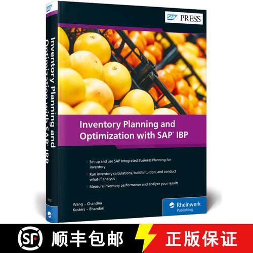【3-4周达】精装 Inventory Planning and Optimization with SAP IBP [9781493217922]
