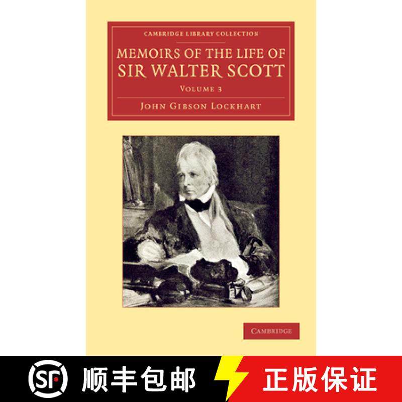 【3-4周达】Memoirs of the Life of Sir Walter Scott, Bart [9781108056991]