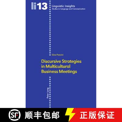 【3-4周达】Discursive Strategies in Multicultural Business Meetings- : Second Printing [9783039112968]