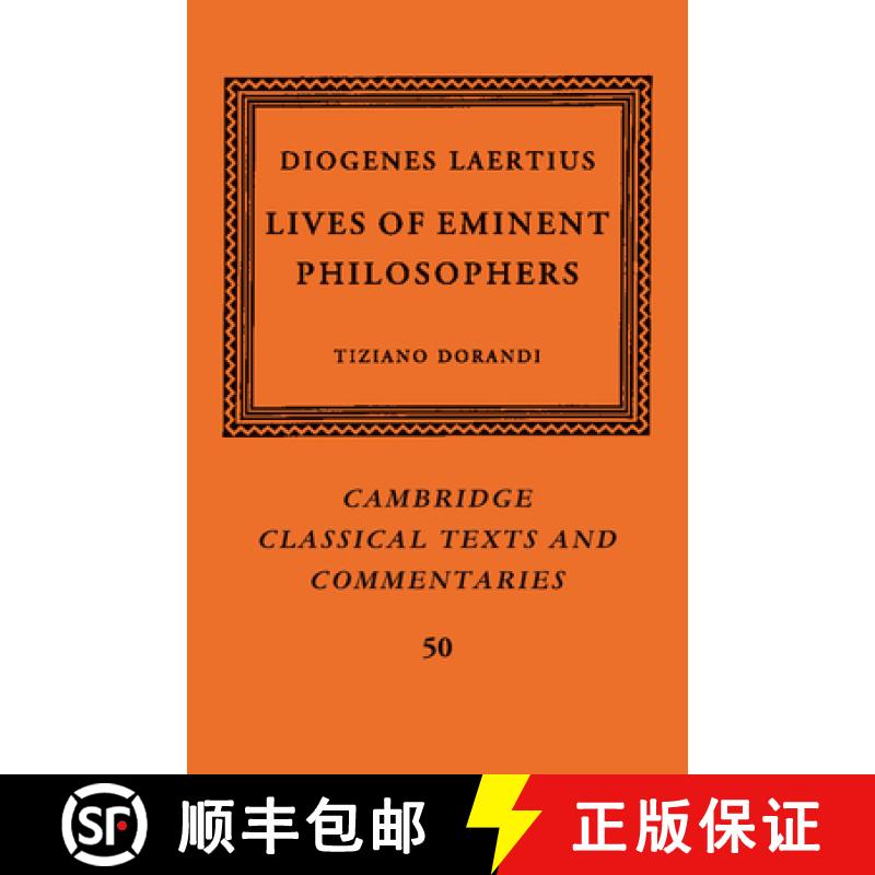 【3-4周达】Diogenes Laertius: Lives of Eminent Philosophers: - Diogenes Laertius: Lives of Eminent Ph... [9781316642856]