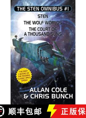【3-4周达】The Sten Omnibus #1: Sten, The Wolf Worlds, The Court of a Thousand Suns [9781479457366]