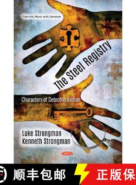 【3-4周达】The Steel Registry: Characters of Detective Fiction [9781536145250]