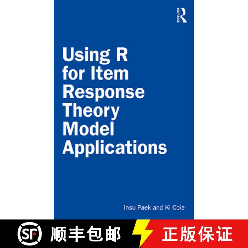 【3-4周达】Using R for Item Response Theory Model Applications [9781138542792]