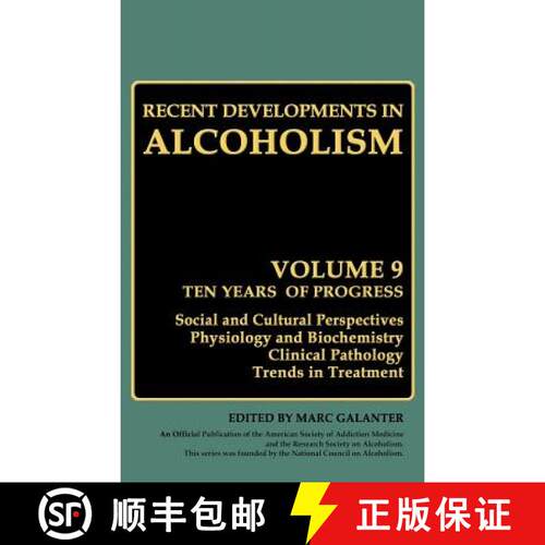 【3-4周达】精装 Recent Developments in Alcoholism: Volume 9: Children of Alcoholics - Recent Developm... [9780306438400]