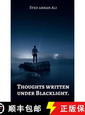 【3-4周达】Thoughts written under Blacklight. [9789357212793]
