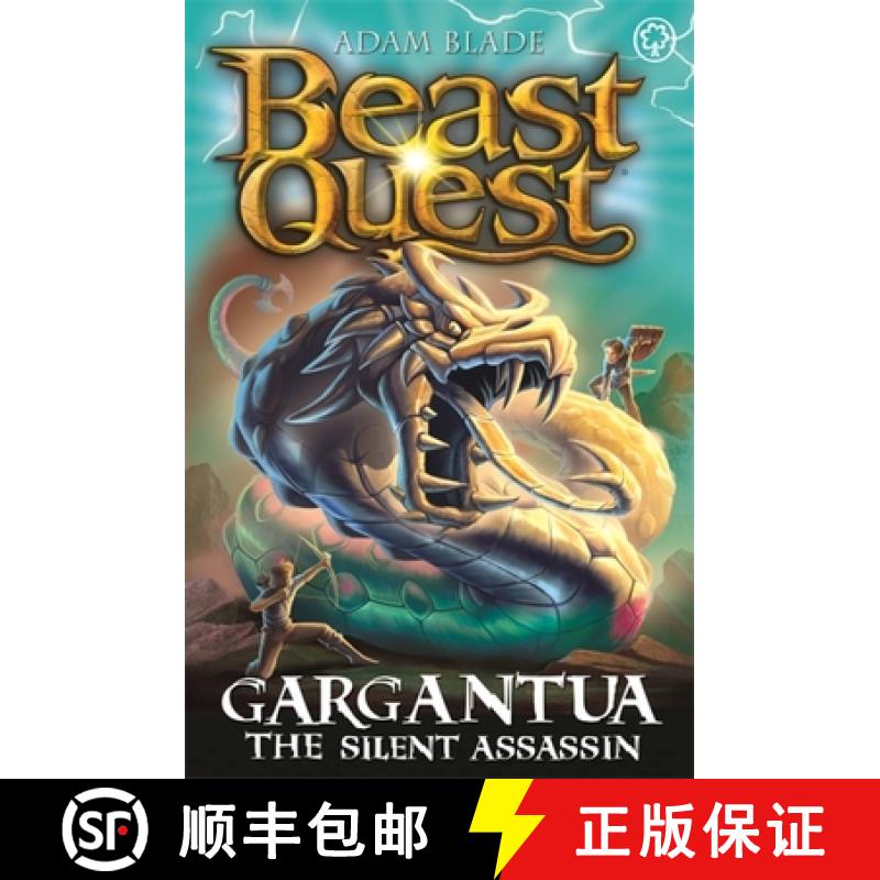 【4周达】Beast Quest: Gargantua the Silent Assassin: Series 27 Book 4 [9781408365342]