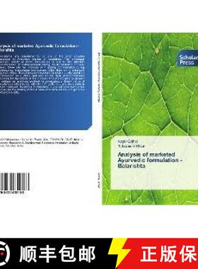 预订 Analysis of marketed Ayurvedic formulation - Balarishta [9783330650183]