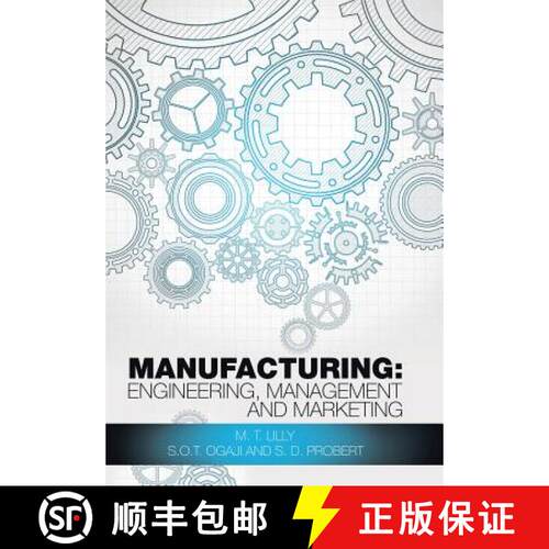 【3-4周达】精装 Manufacturing: Engineering, Management and Marketing [9781482808407]
