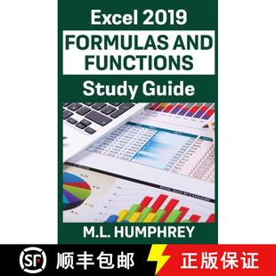 9781637440391 Functions 4周达 Excel 2019 Study and Formulas Guide