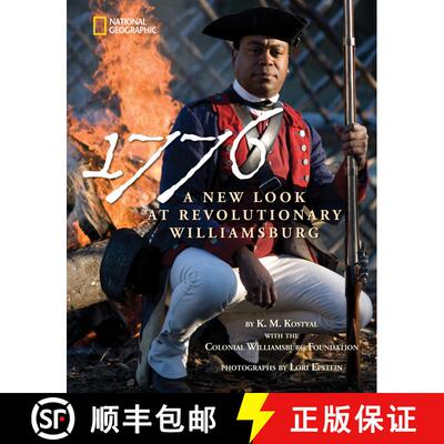 【3-4周达】精装 1776: A New Look at Revolutionary Williamsburg [9781426305177]