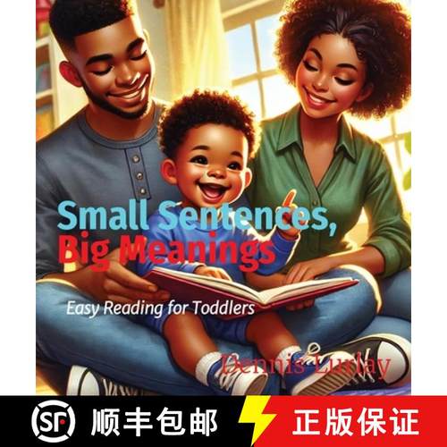 【3-4周达】Small Sentences,  Big Meanings: Easy Reading for Toddlers [9798330288618]