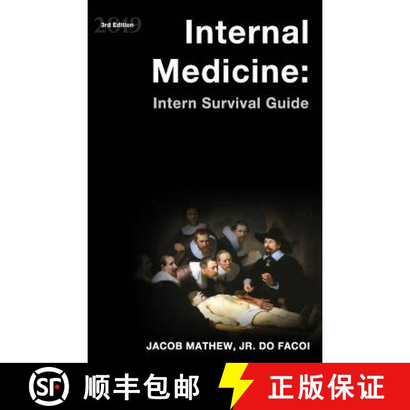 【3-4周达】Internal Medicine: Intern Survival Guide [9780989065733]