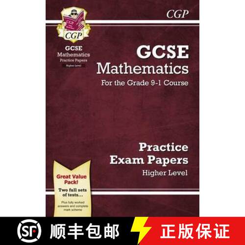 【3-4周达】GCSE Maths Practice Papers: Higher - for the Grade 9-1 Course [9781782946632]