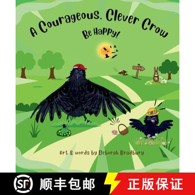 【3-4周达】A Courageous, Clever Crow: Be Happy! [9781068610844]