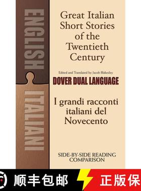 预订 Great Italian Short Stories of the Twentieth Century / I grandi racconti italiani del Novecento:... [9780486476315]