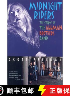 【3-4周达】Midnight Riders: The Story of the Allman Brothers Band [9780316294522]