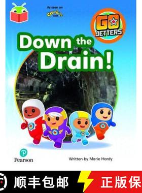 【3-4周达】Bug Club Independent Phase 3 Unit 11: Go Jetters: Down the Drain [9781292428550]