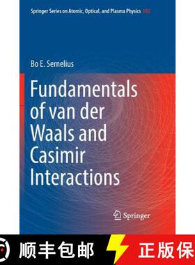 【3-4周达】Fundamentals of Van Der Waals and Casimir Interactions [9783030076375]